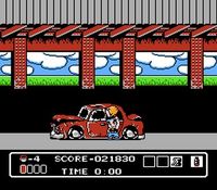 une photo d'Ã©cran de Hammerin Harry sur Nintendo Nes